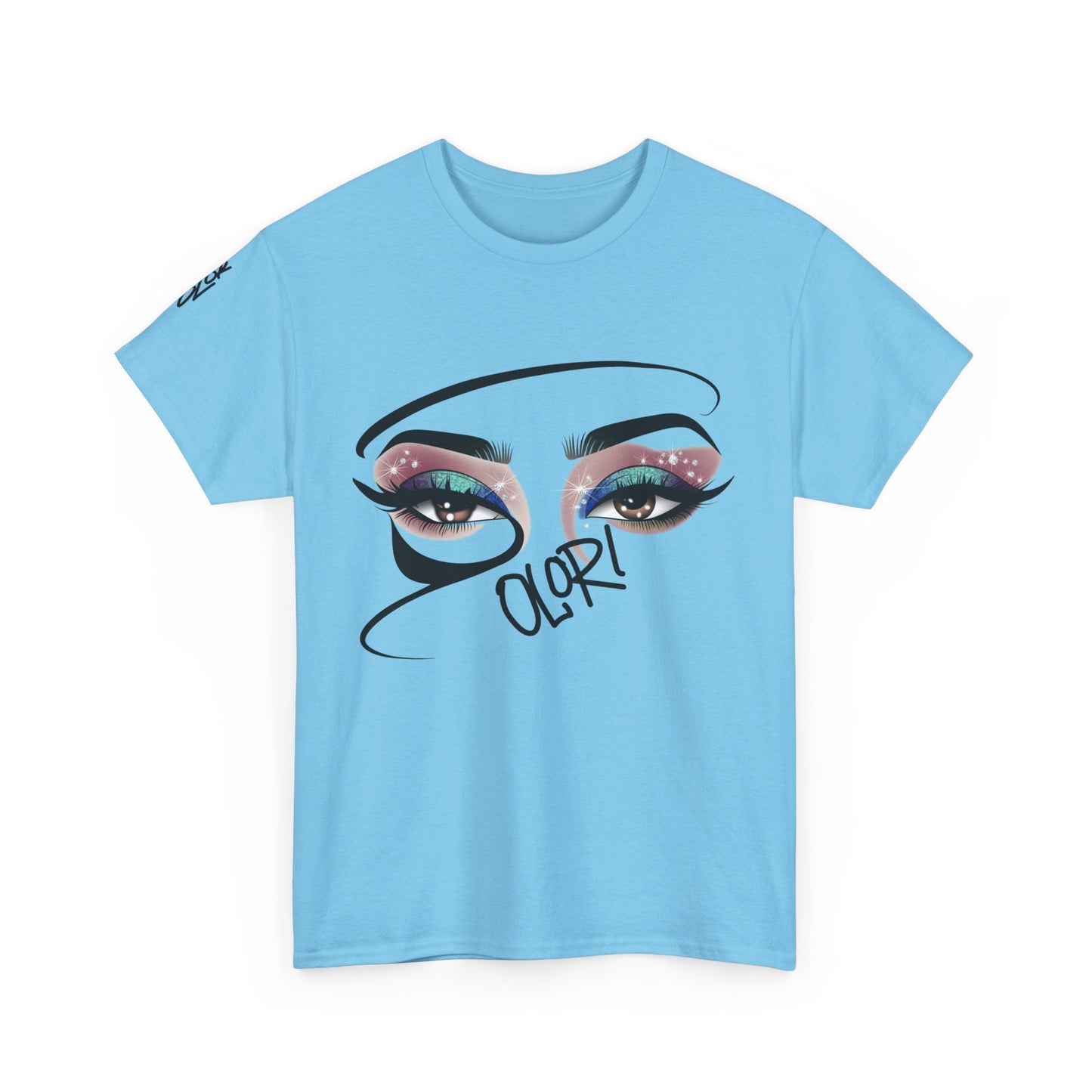 Olori – Glam Eye Graffiti Art Tee for Women
