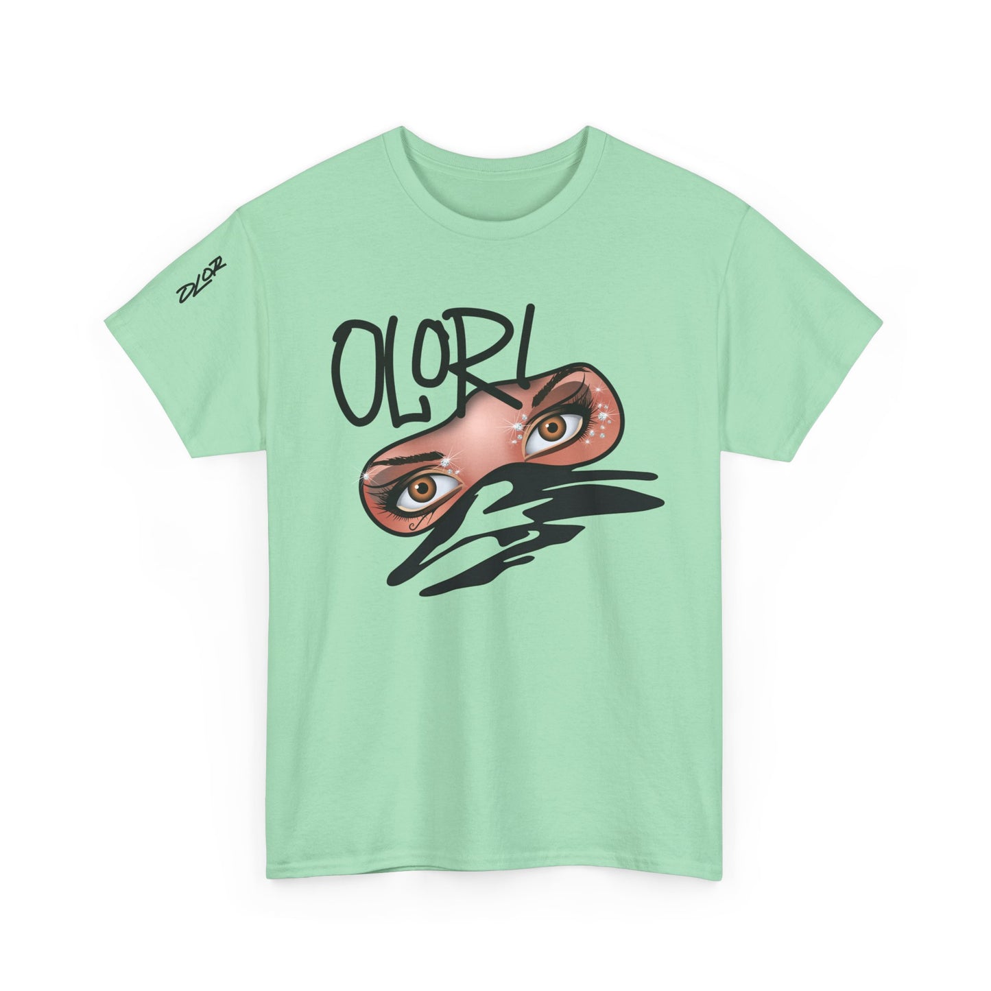 Olori Women's Logo T-Shirt – Veiled Eyes with Empowering Message ..