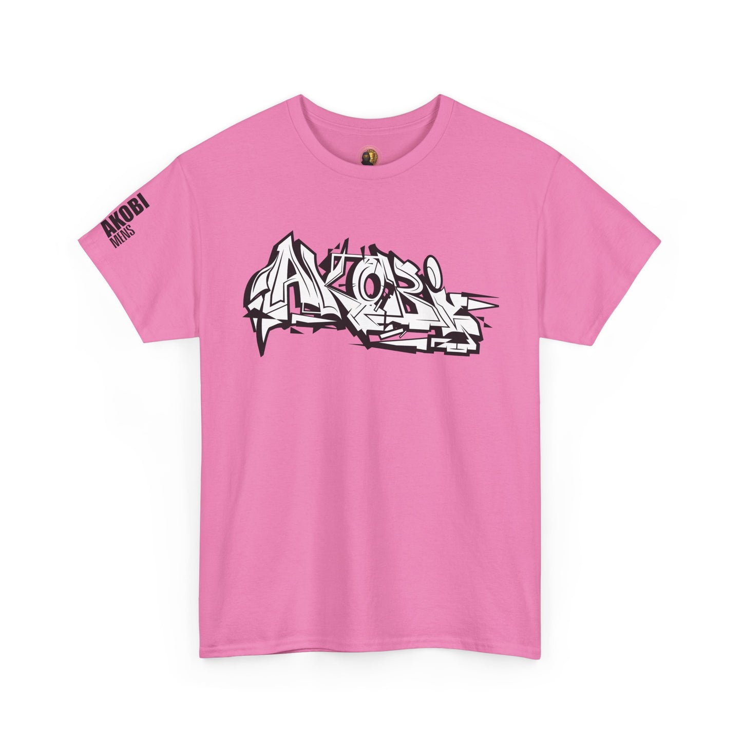 Akobi Old School Street Graffiti Tee – Bold, Artistic, Unisex