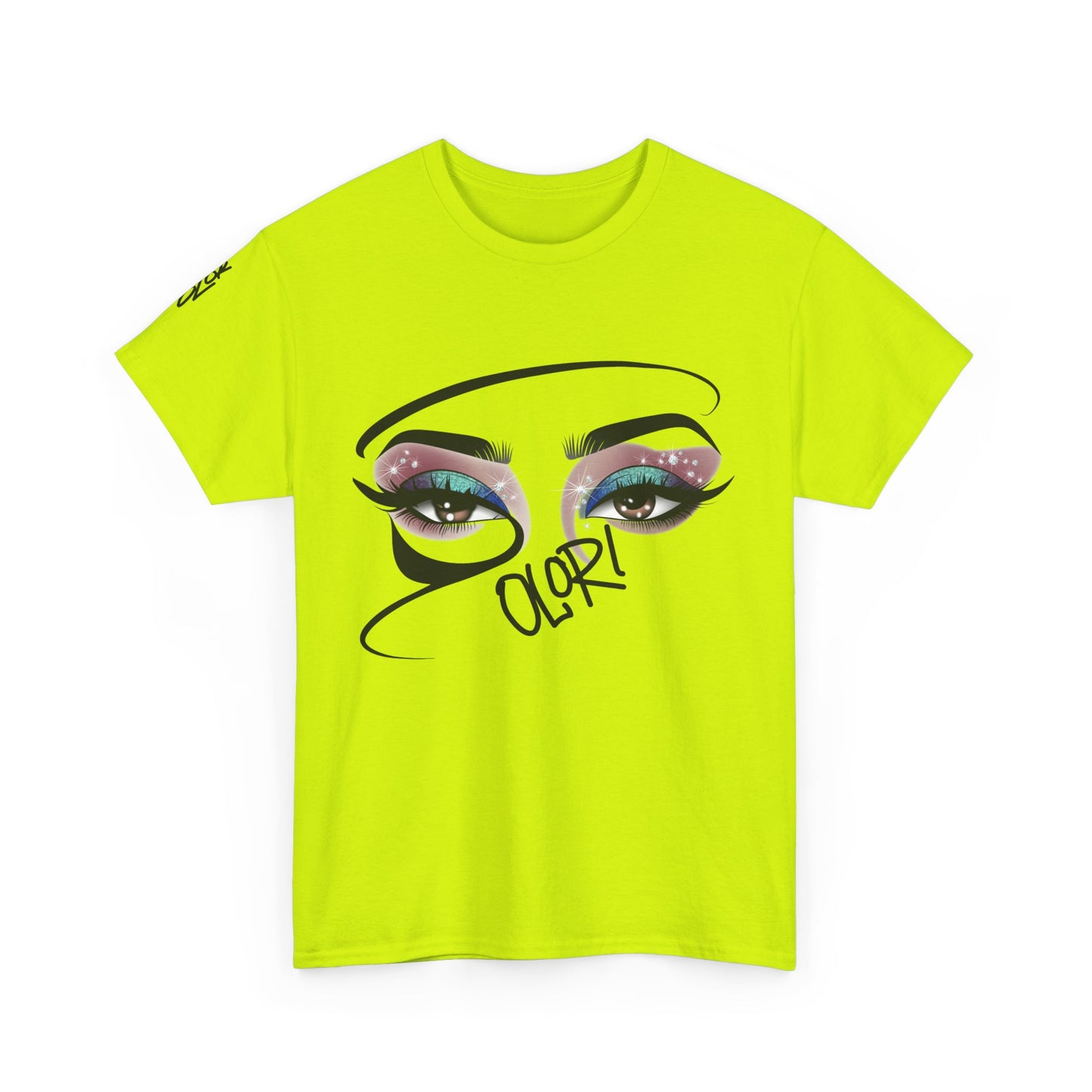 Olori – Glam Eye Graffiti Art Tee for Women