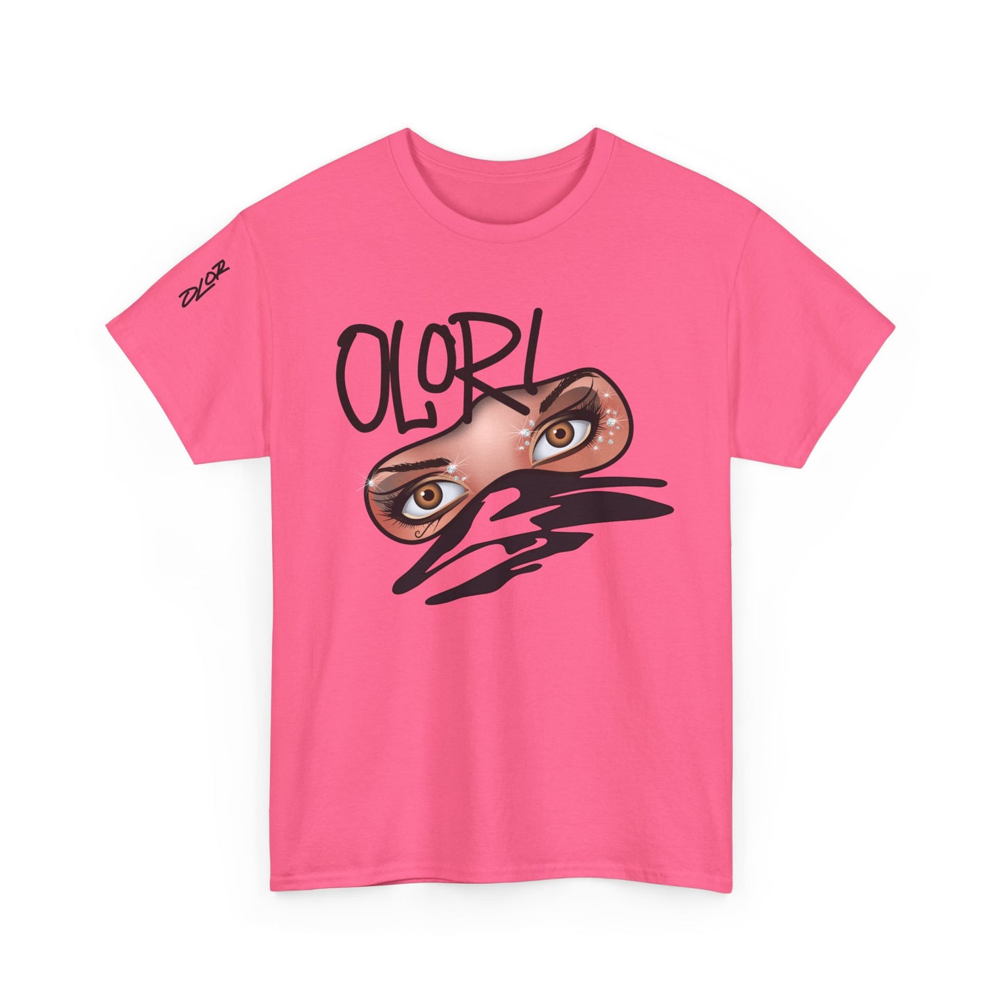 Olori Women's Logo T-Shirt – Veiled Eyes with Empowering Message ..