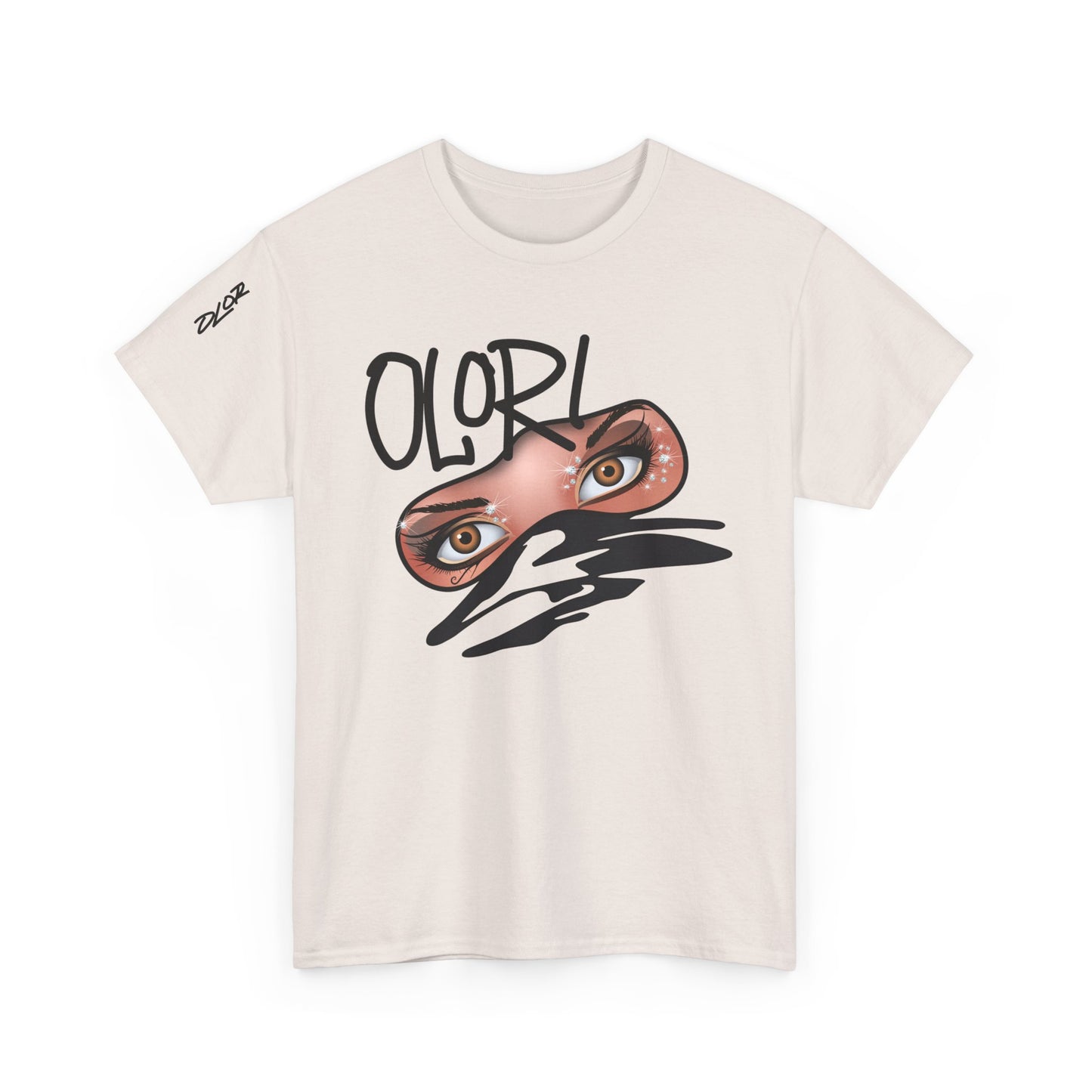 Olori Women's Logo T-Shirt – Veiled Eyes with Empowering Message ..
