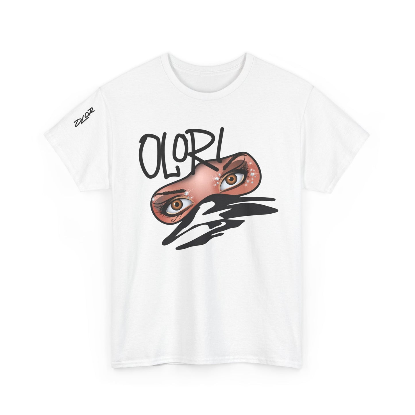 Olori Women's Logo T-Shirt – Veiled Eyes with Empowering Message ..