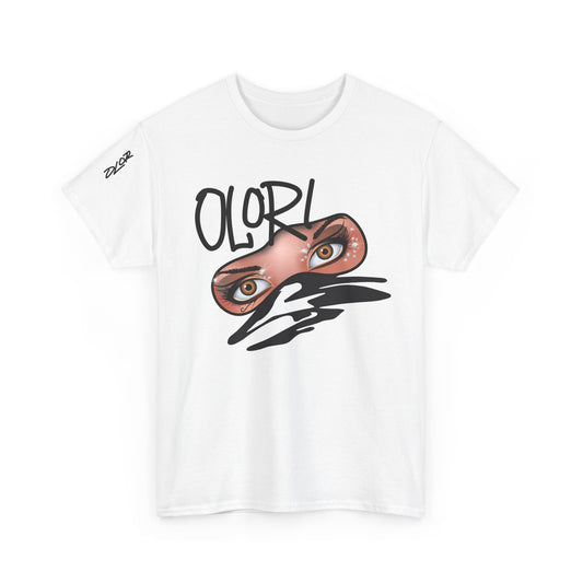 Olori Women's Logo T-Shirt – Veiled Eyes with Empowering Message ..