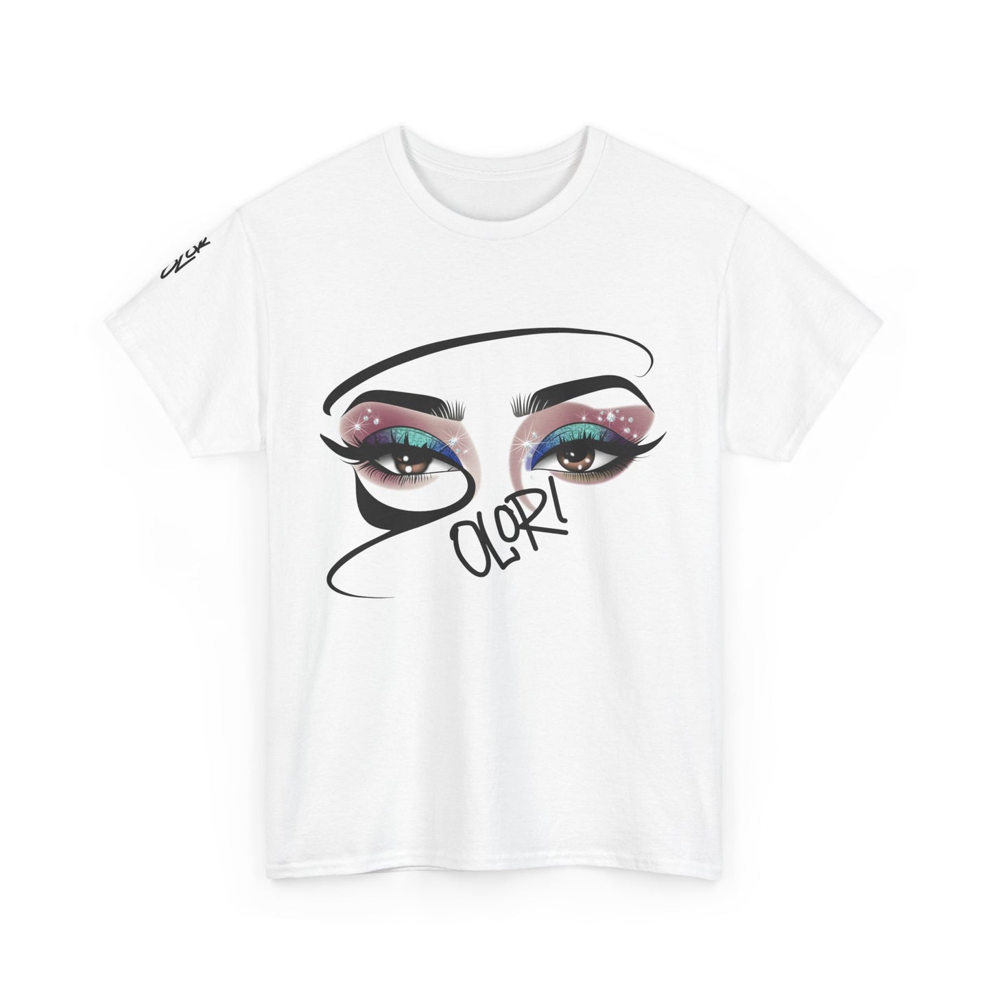 Olori – Glam Eye Graffiti Art Tee for Women