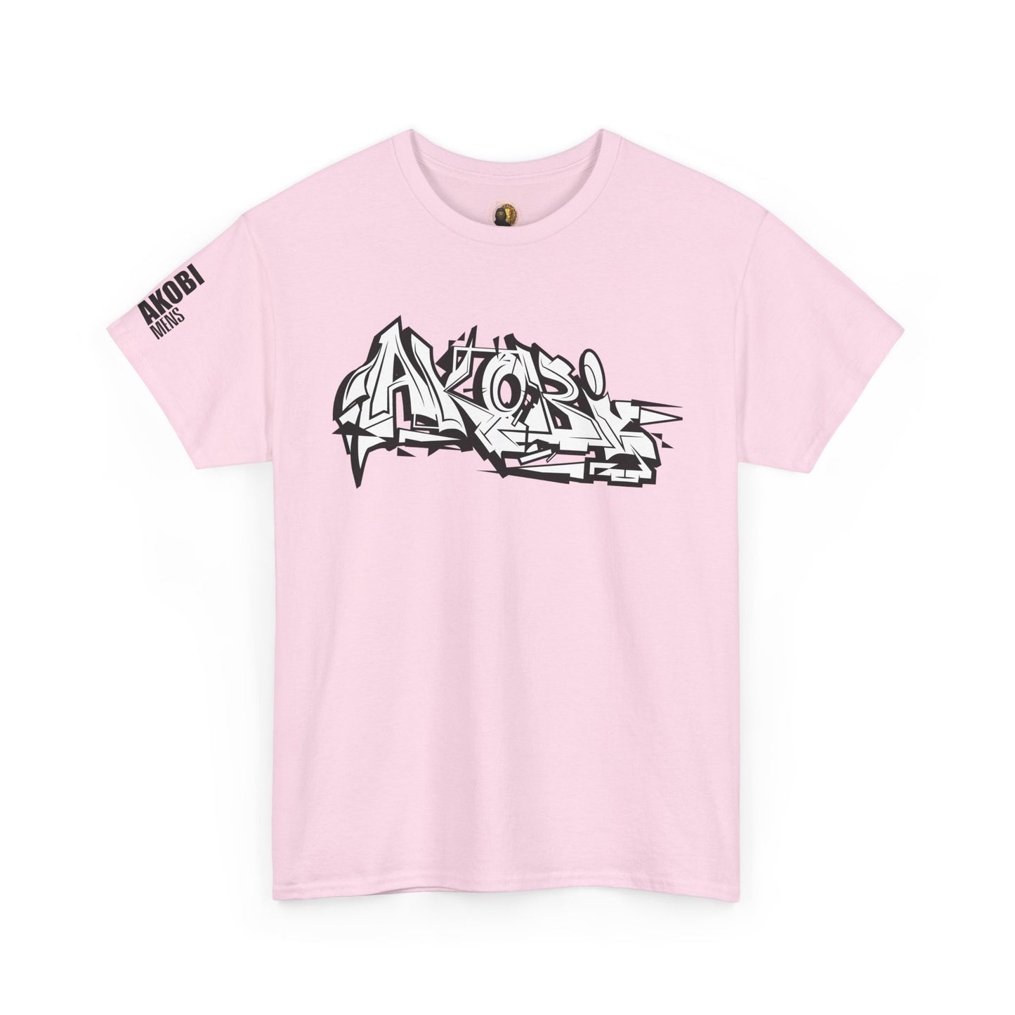 Akobi Old School Street Graffiti Tee – Bold, Artistic, Unisex