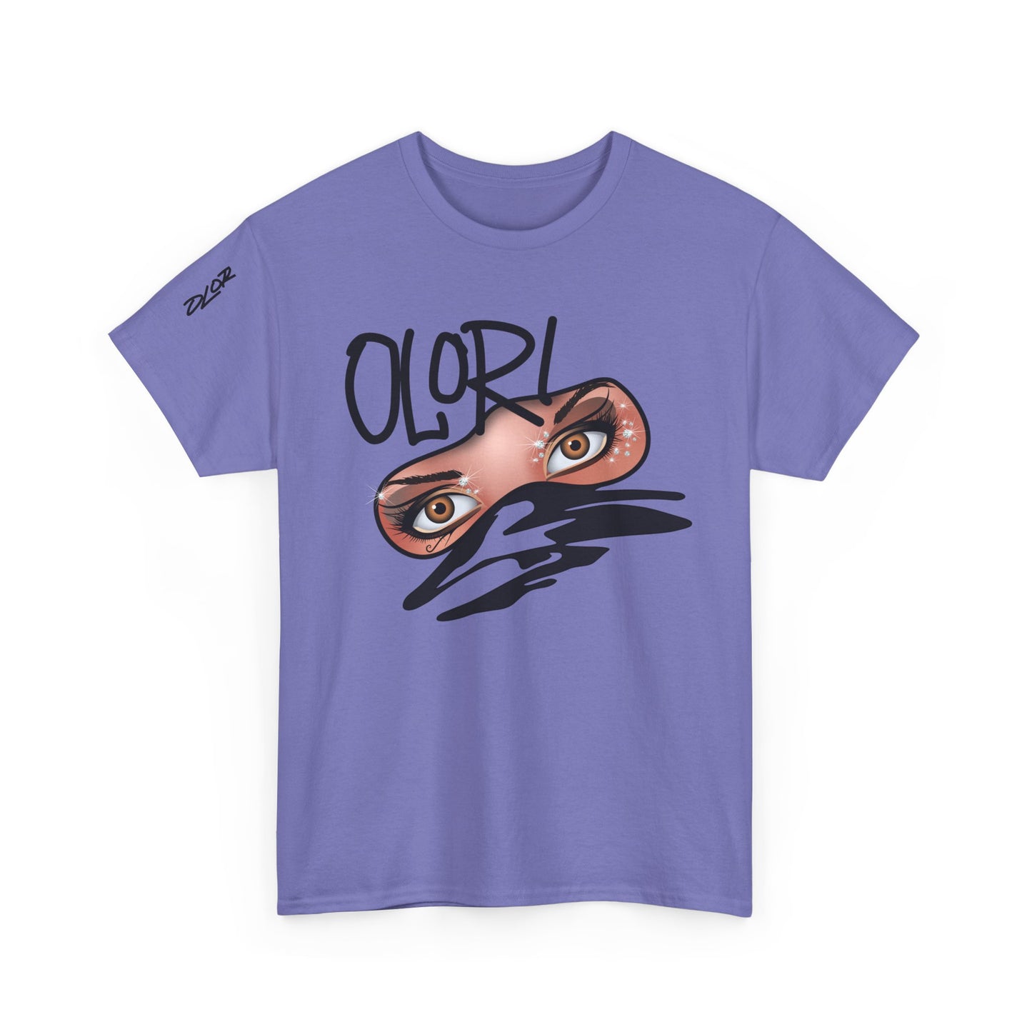 Olori Women's Logo T-Shirt – Veiled Eyes with Empowering Message ..