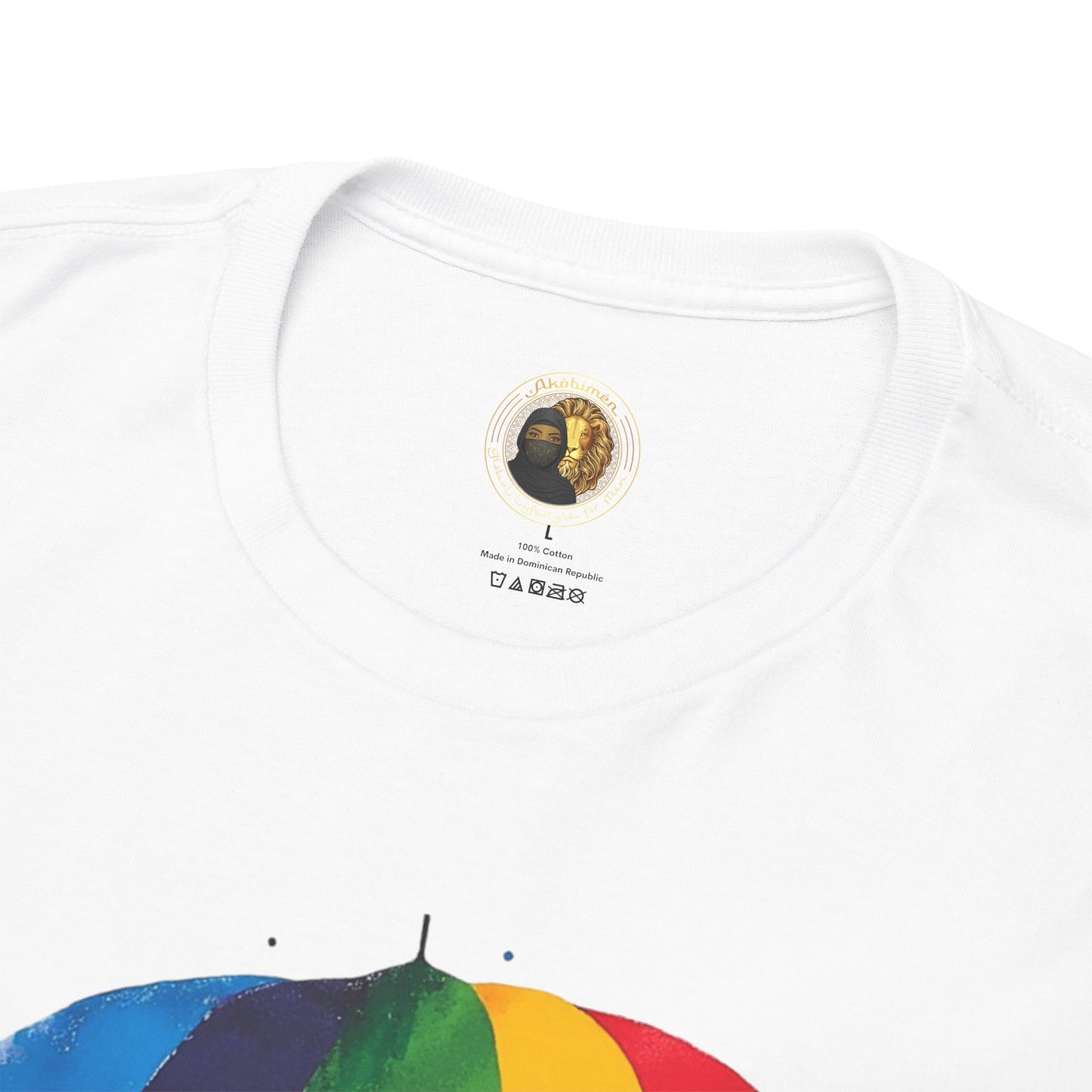 Pride Love Drip Tee – Men's LGBTQ+ Street Art Graphic Shirt