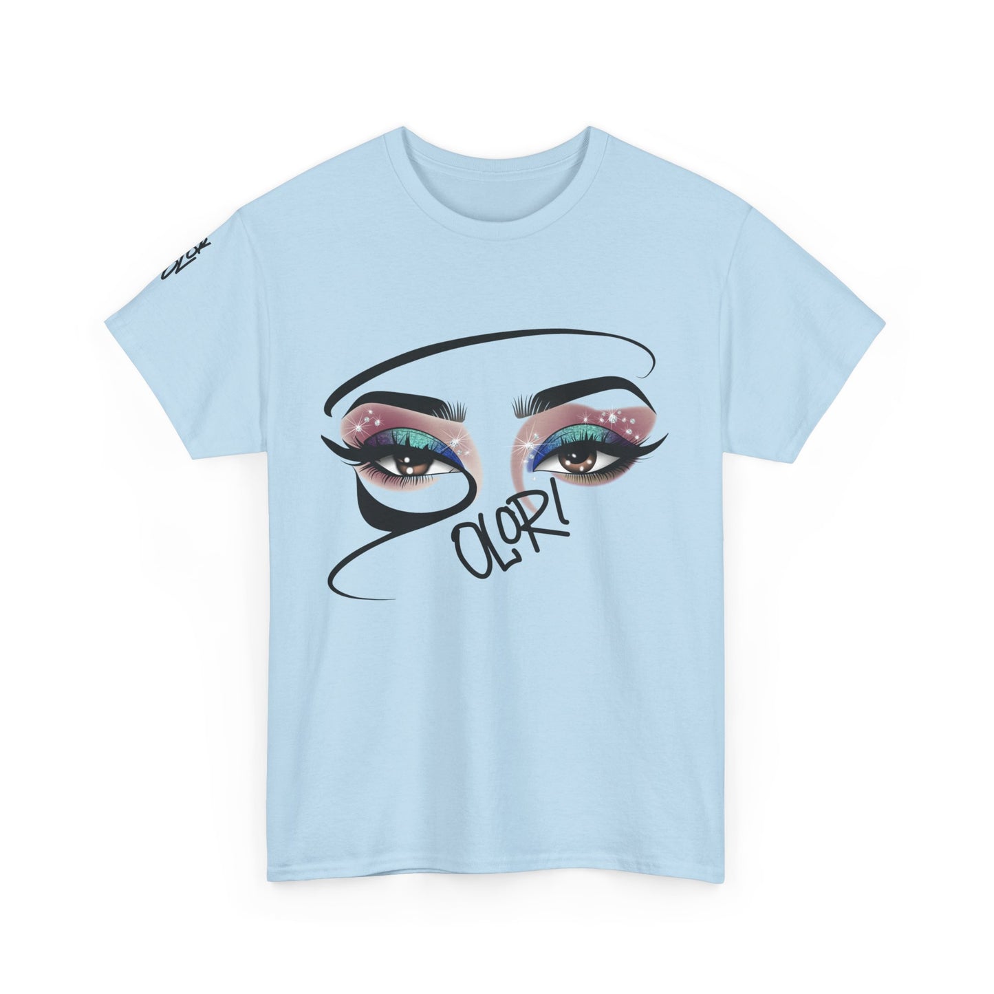 Olori – Glam Eye Graffiti Art Tee for Women