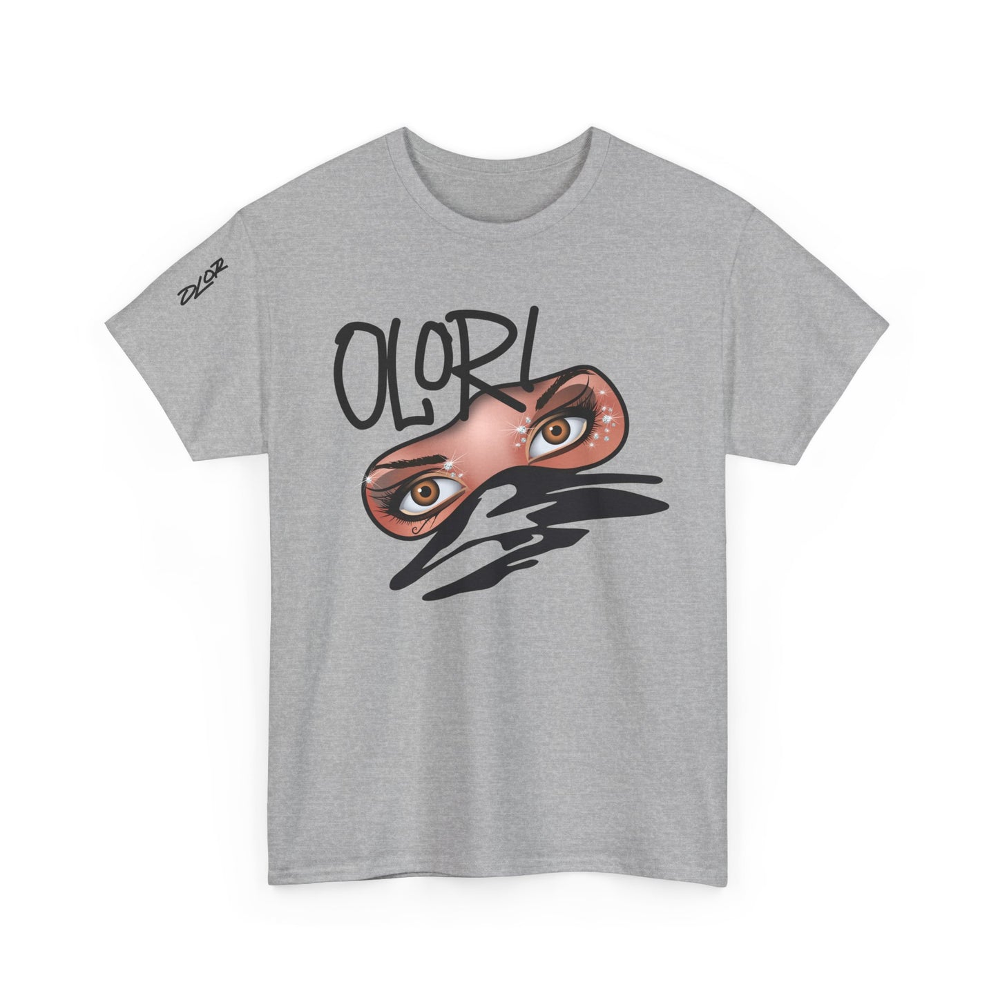 Olori Women's Logo T-Shirt – Veiled Eyes with Empowering Message ..
