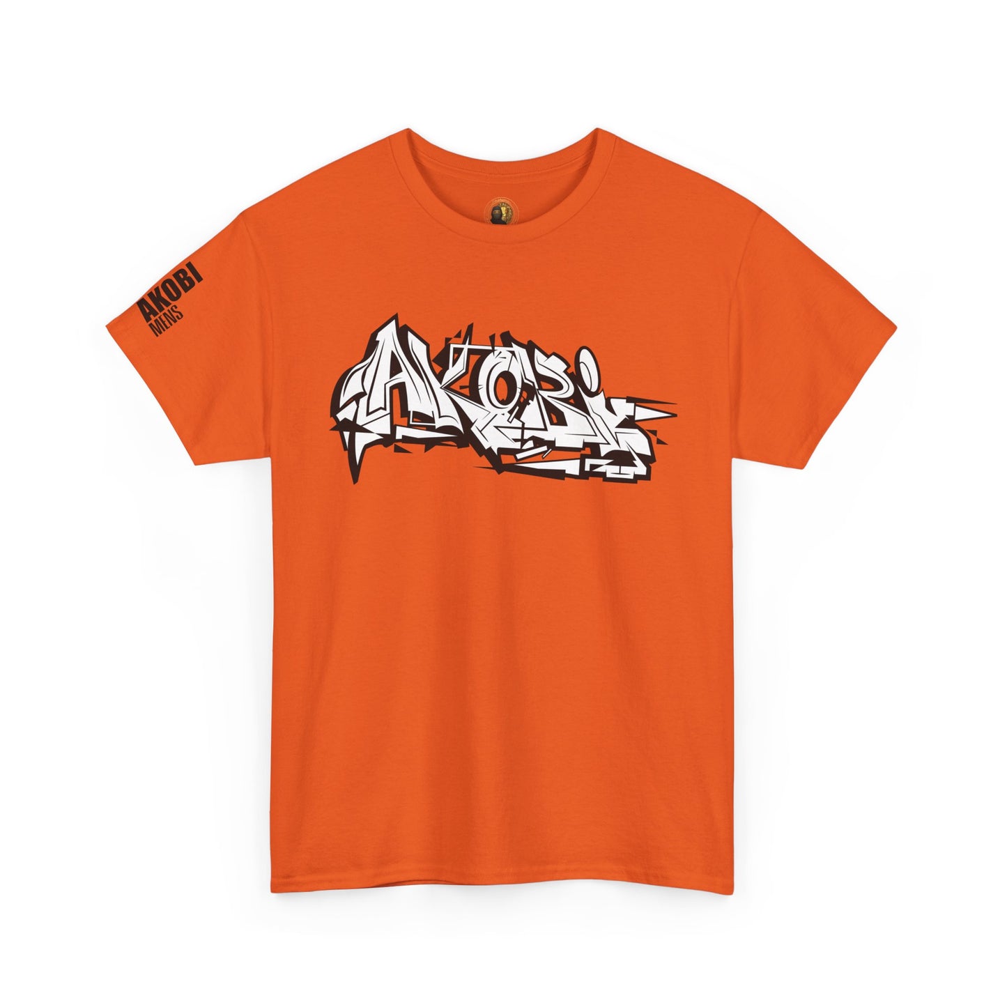Akobi Old School Street Graffiti Tee – Bold, Artistic, Unisex