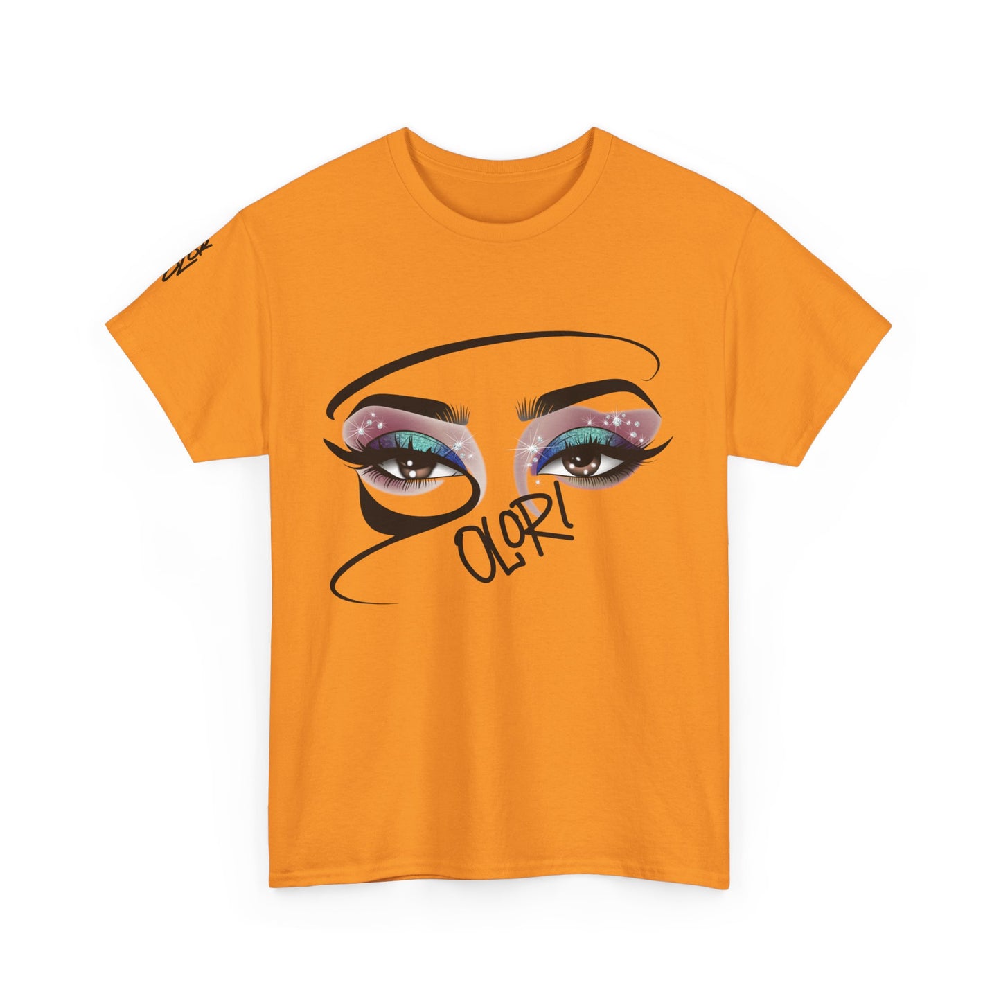 Olori – Glam Eye Graffiti Art Tee for Women