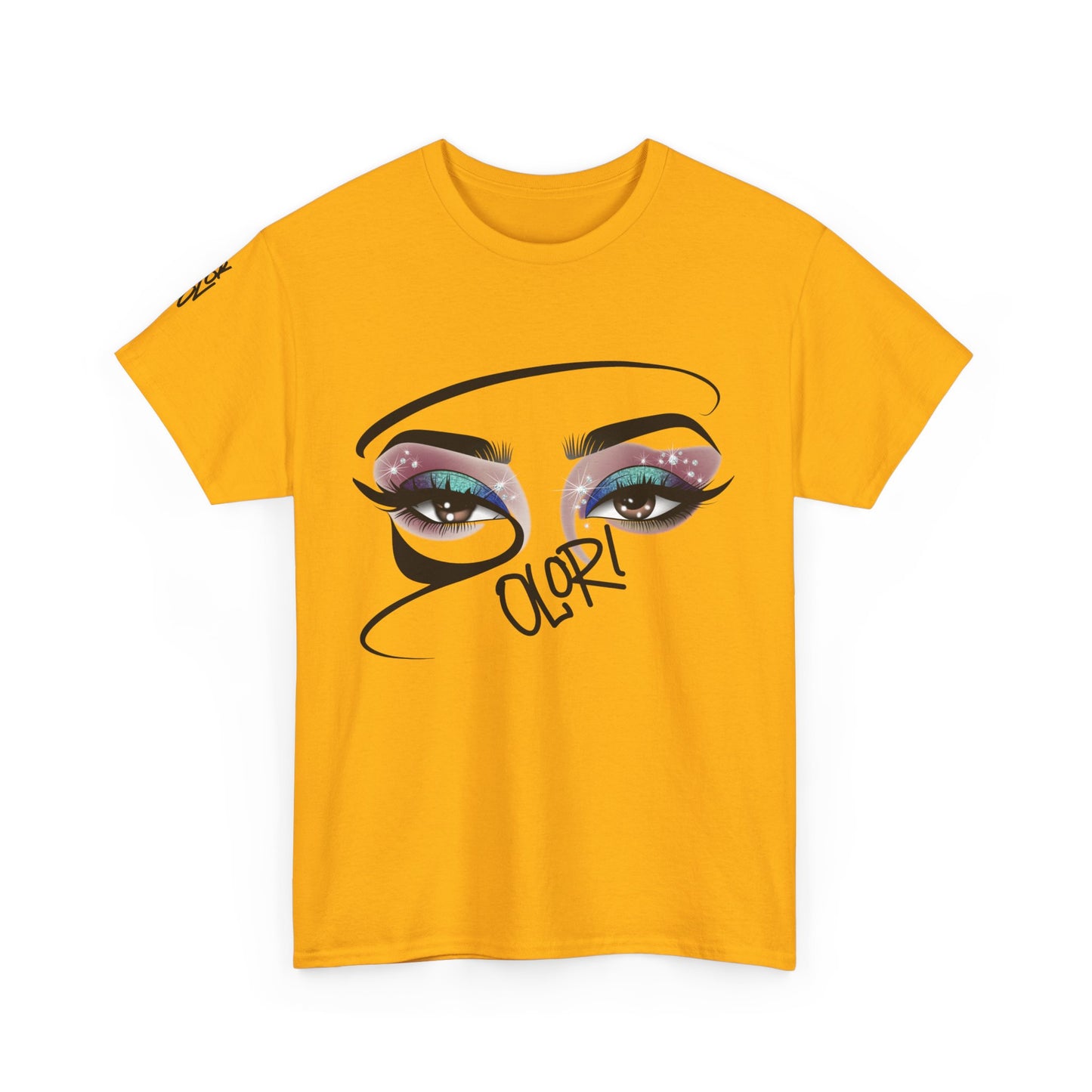 Olori – Glam Eye Graffiti Art Tee for Women
