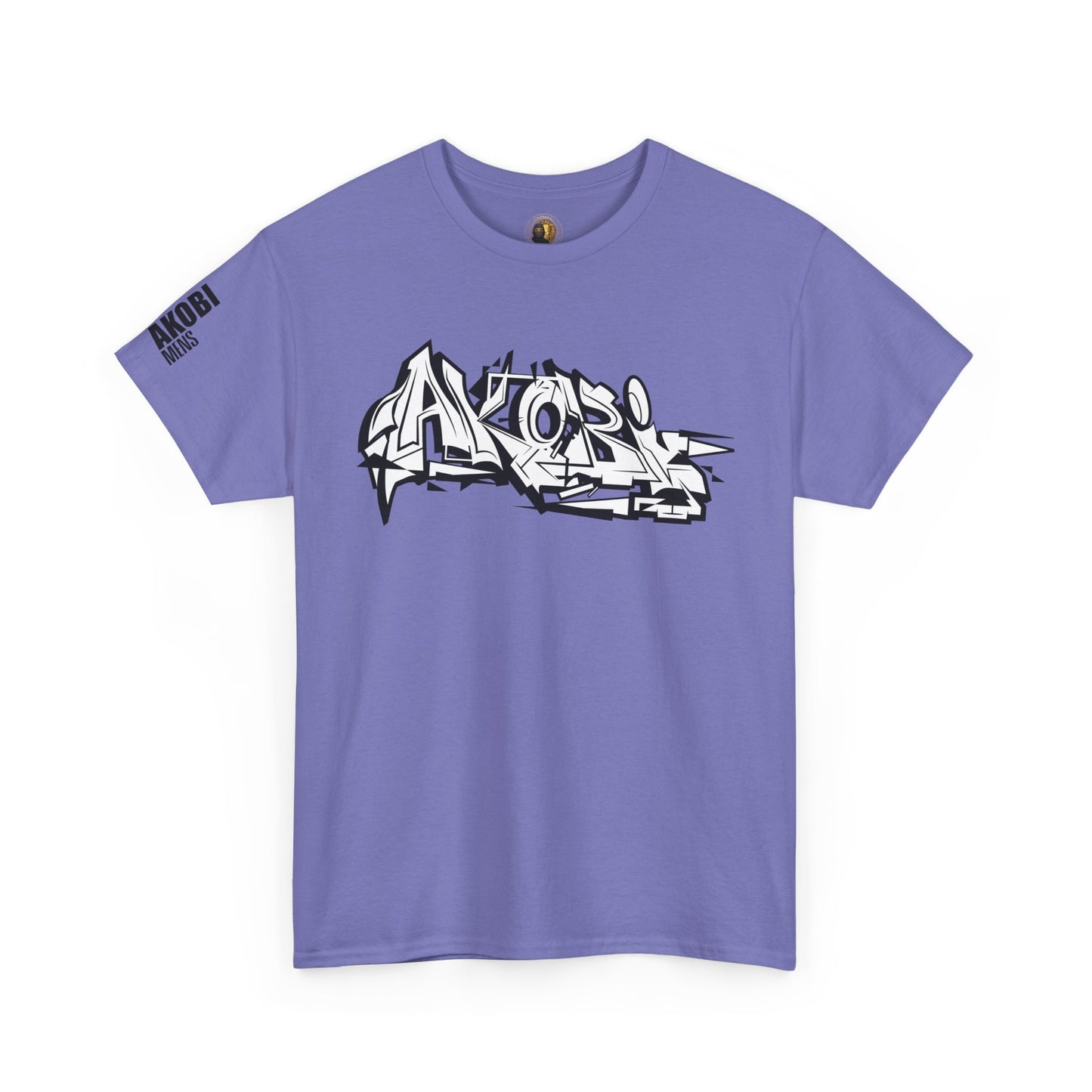 Akobi Old School Street Graffiti Tee – Bold, Artistic, Unisex