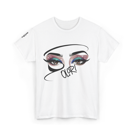 Olori – Glam Eye Graffiti Art Tee for Women