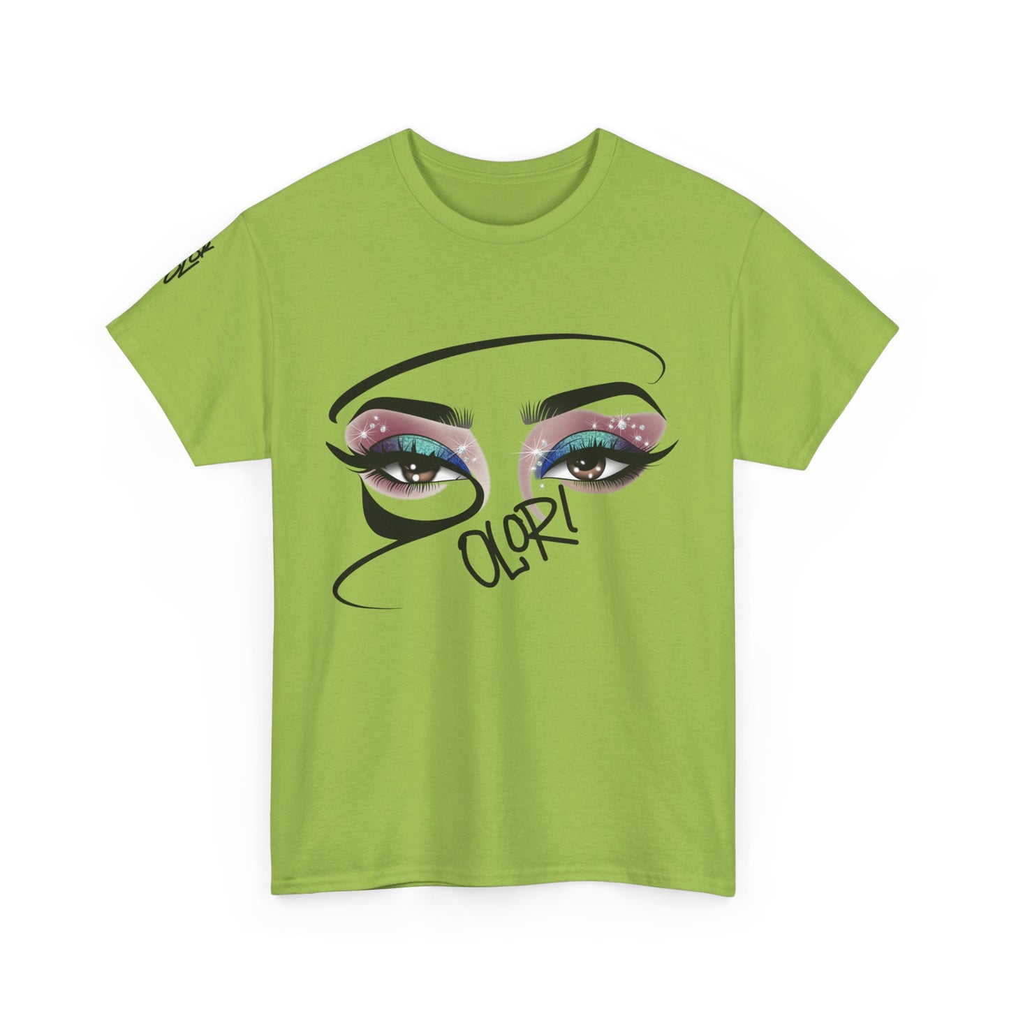 Olori – Glam Eye Graffiti Art Tee for Women