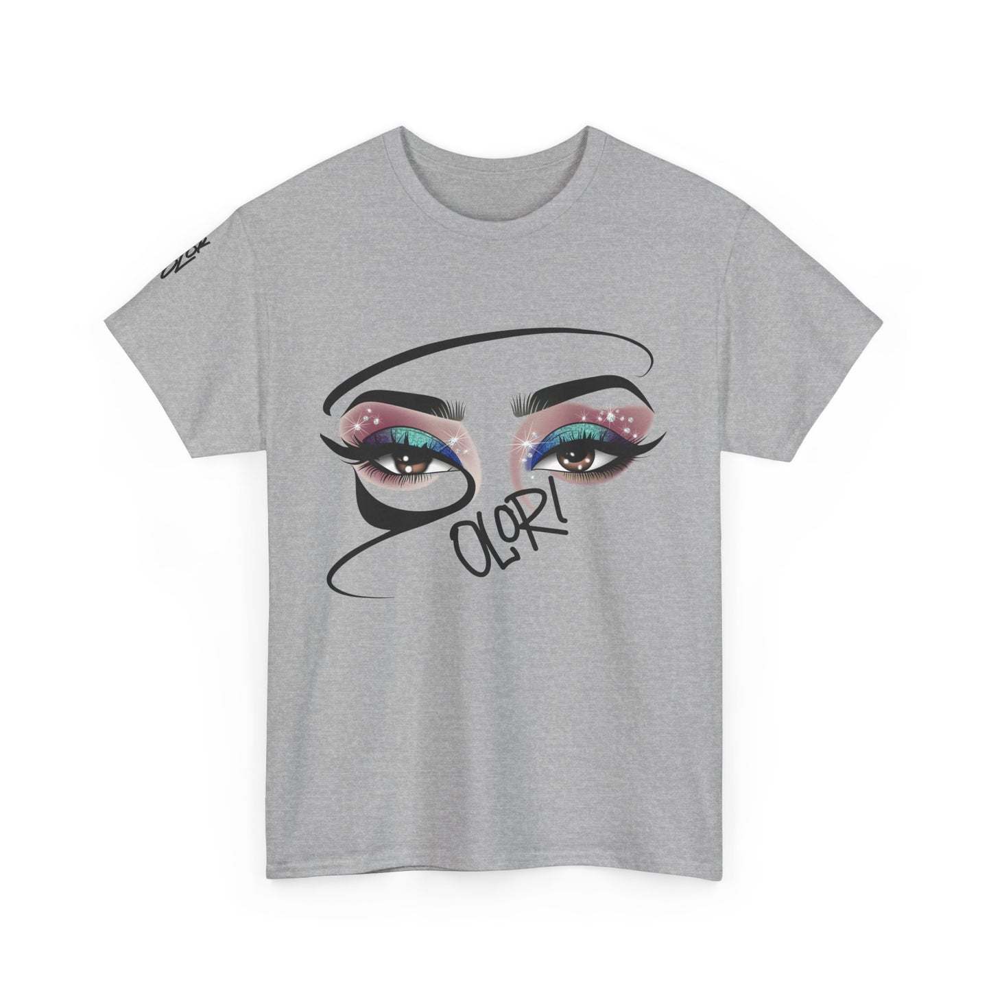Olori – Glam Eye Graffiti Art Tee for Women
