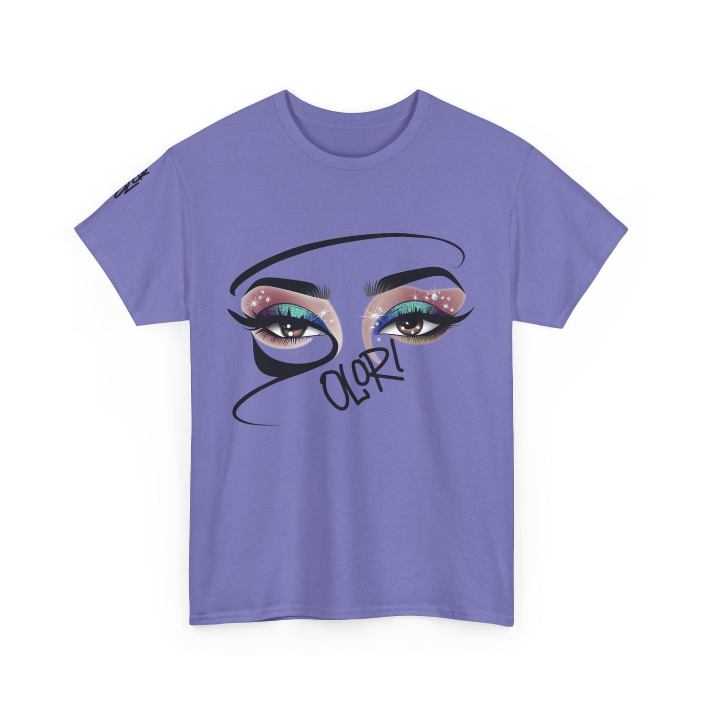 Olori – Glam Eye Graffiti Art Tee for Women