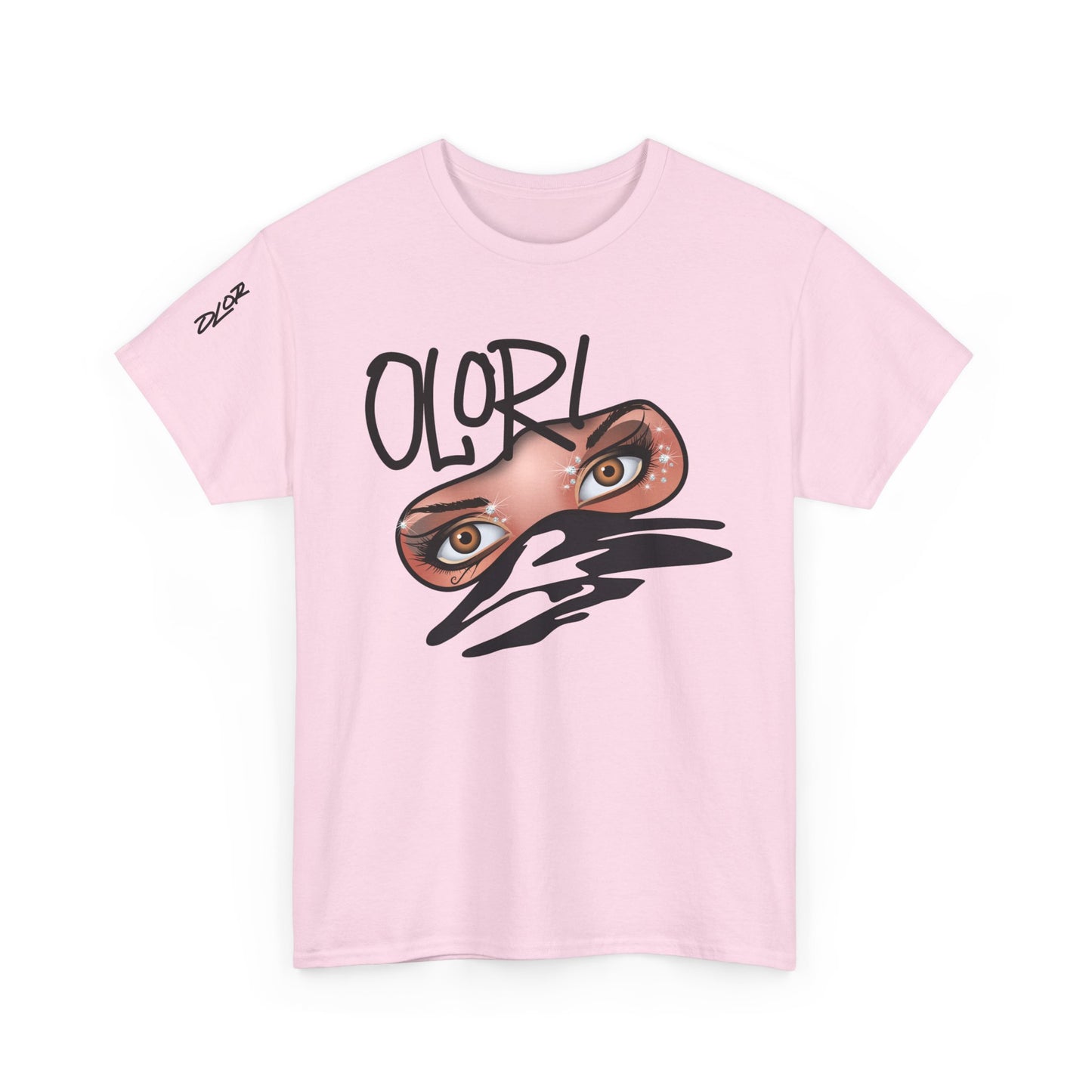 Olori Women's Logo T-Shirt – Veiled Eyes with Empowering Message ..