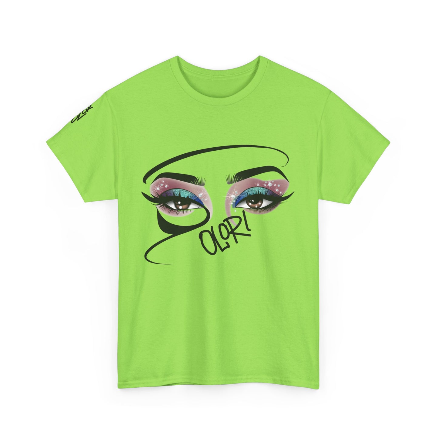 Olori – Glam Eye Graffiti Art Tee for Women