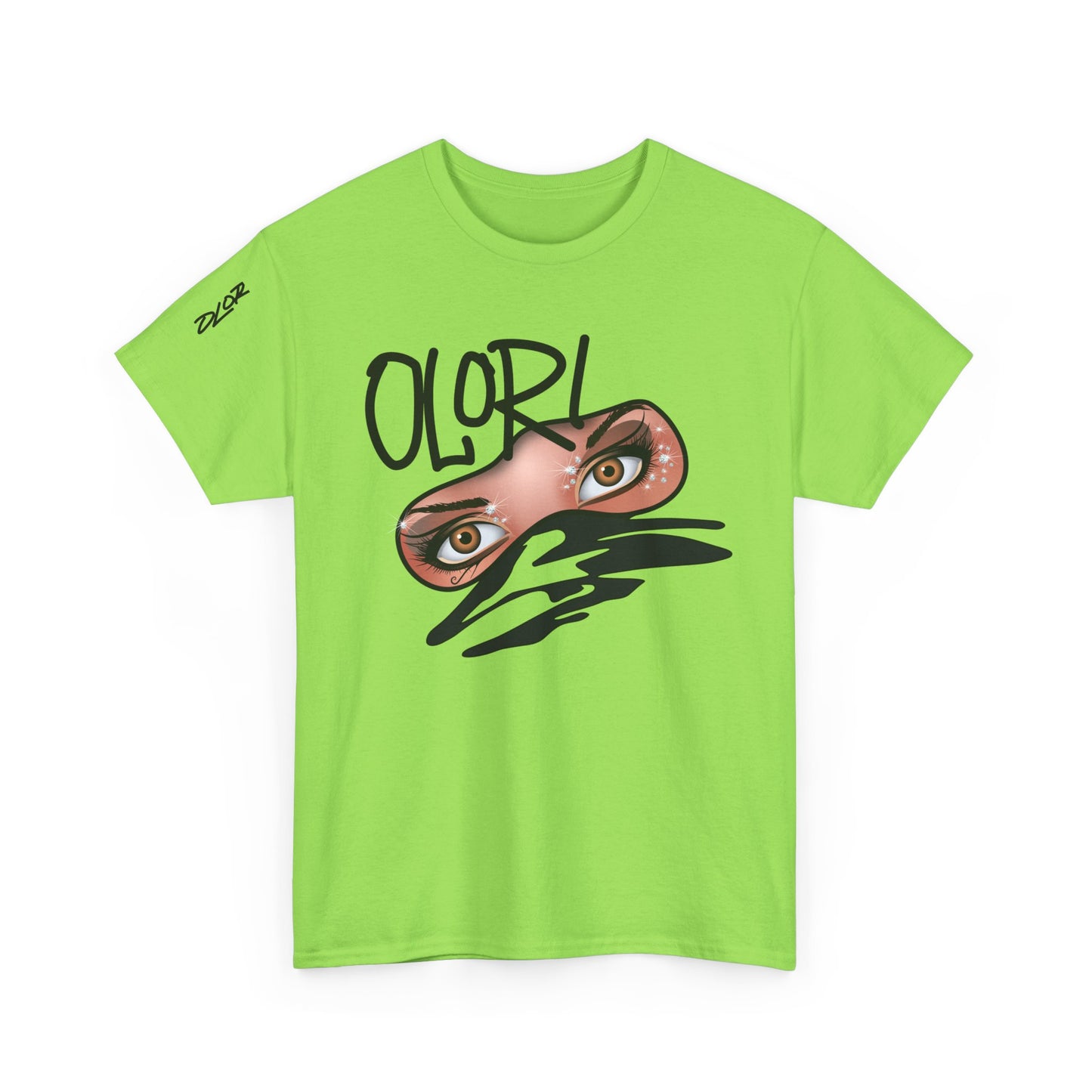 Olori Women's Logo T-Shirt – Veiled Eyes with Empowering Message ..