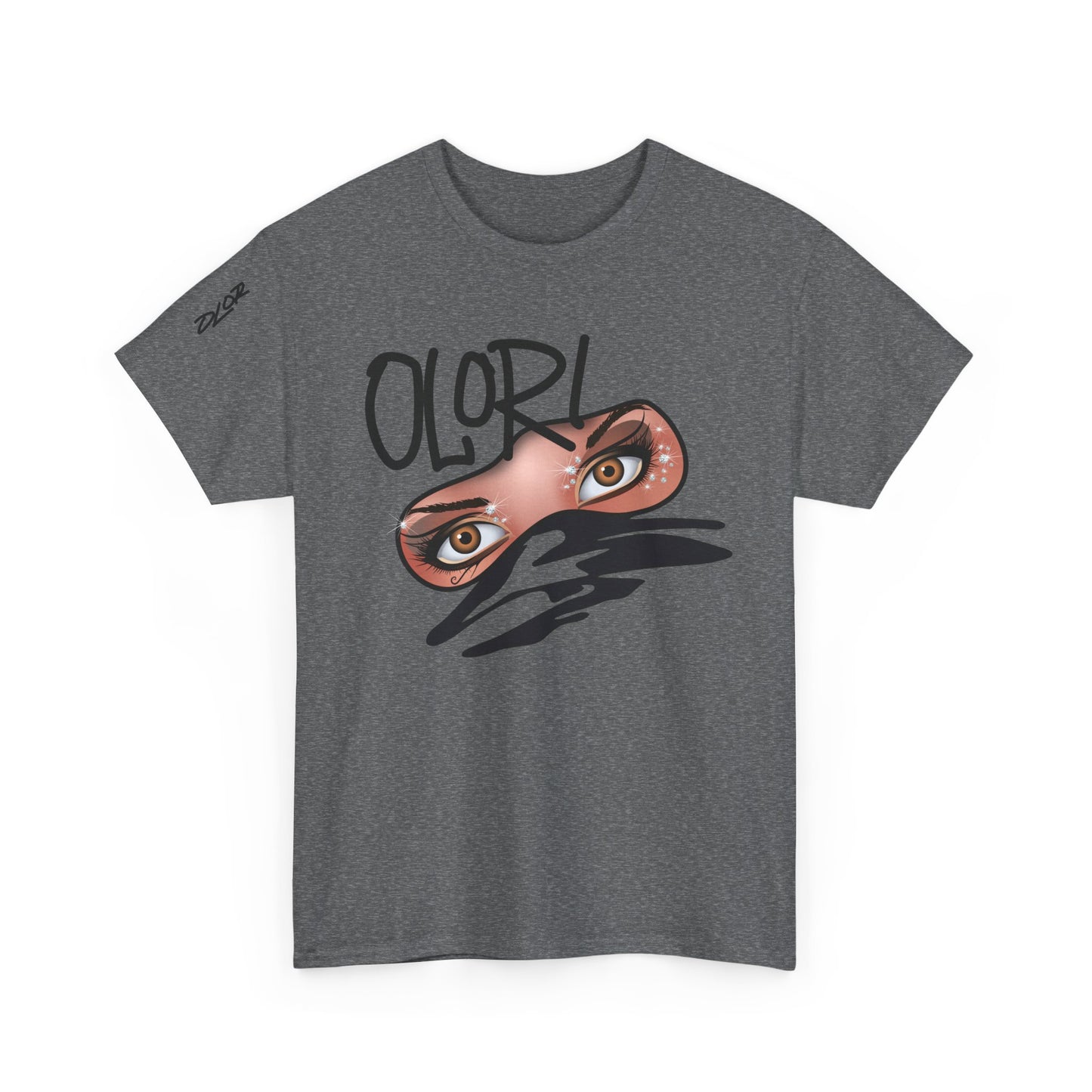 Olori Women's Logo T-Shirt – Veiled Eyes with Empowering Message ..