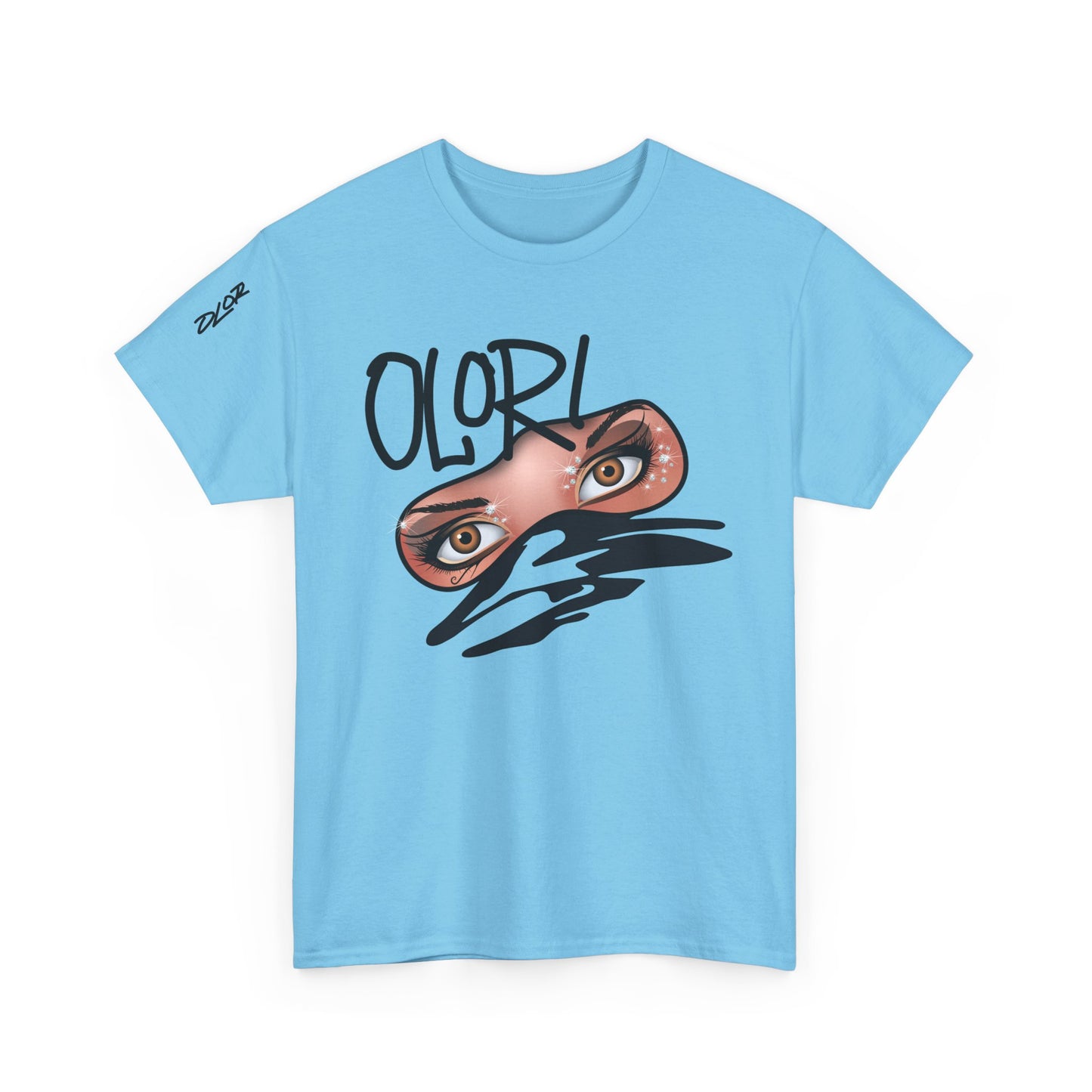 Olori Women's Logo T-Shirt – Veiled Eyes with Empowering Message ..