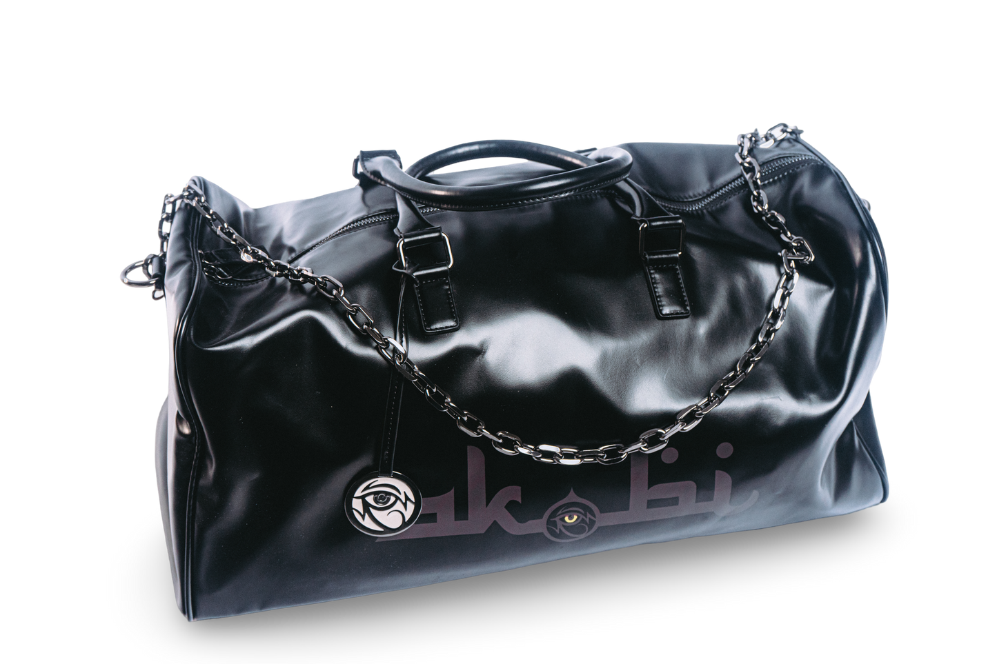 Akobi Global lifestyle  luxury Leather Travel Duffel
