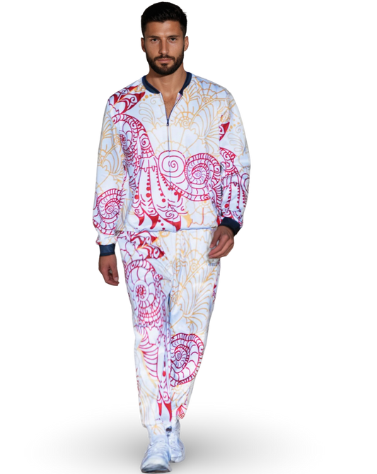 Akobi Custom Floral Tracksuit