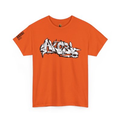 Akobi Old School Street Graffiti Tee – Bold, Artistic, Unisex