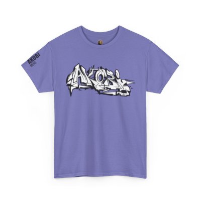 Akobi Old School Street Graffiti Tee – Bold, Artistic, Unisex