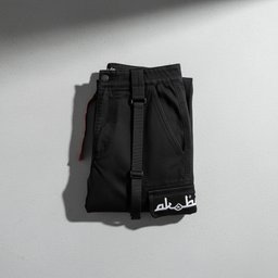 Akobi Men’s Utility Denim Cargo Jogger Jeans