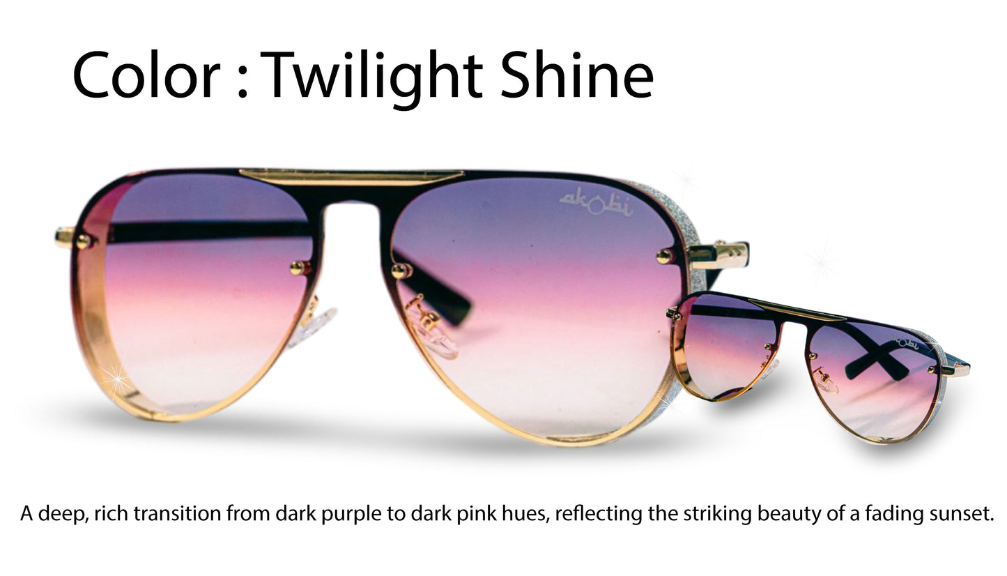 Akobi Elegant Luxury Glitter Base Frame Shades Stellar Radiance Collection